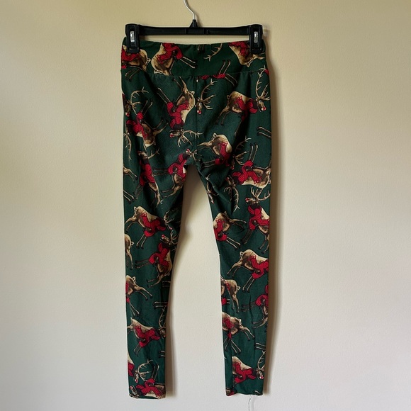 LuLaRoe Reindeer Leggings - Picture 3 of 4